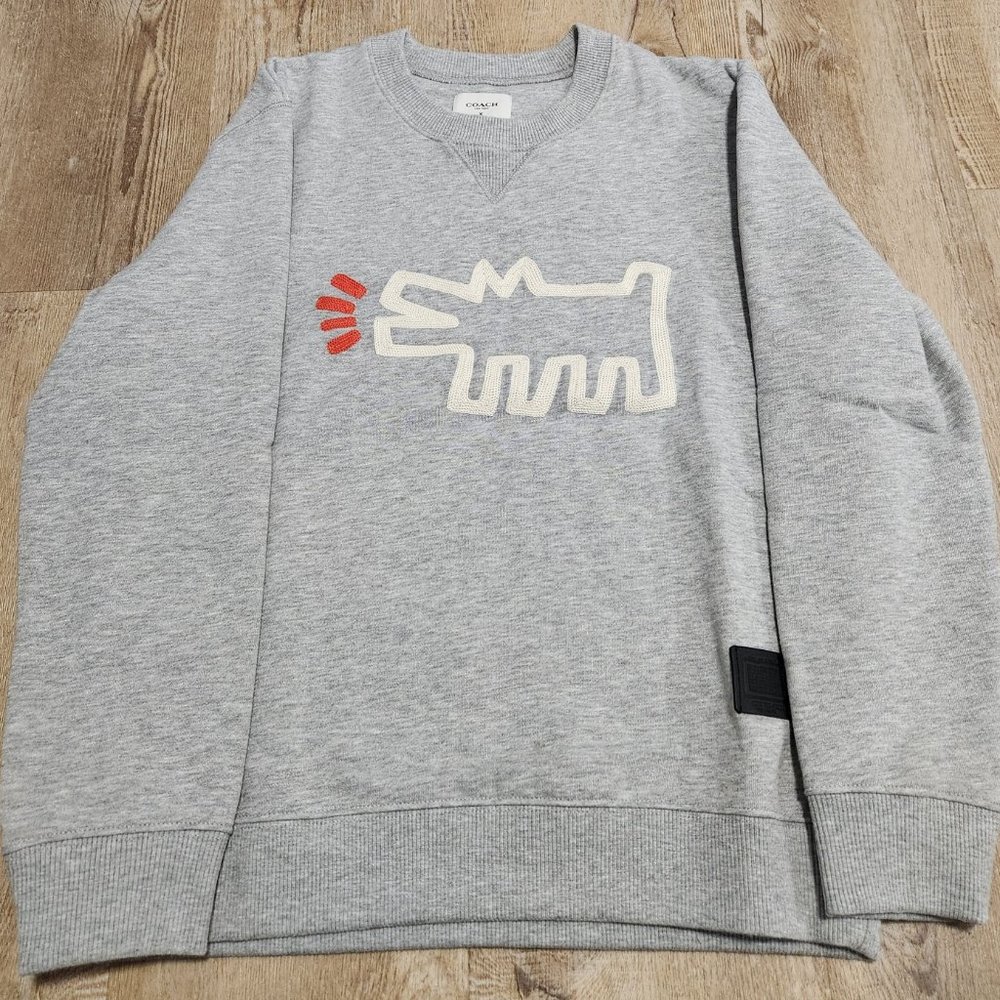 •HP•🎀 Coach x Keith Haring sweatshirt
